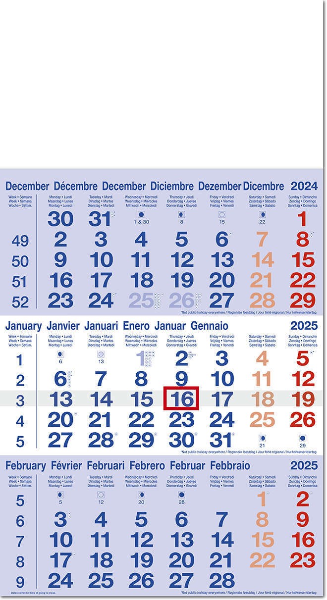 Solo Postage Saver Shipping Calendar