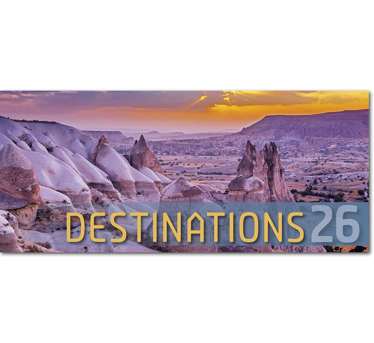 Destinations Desk Calendar