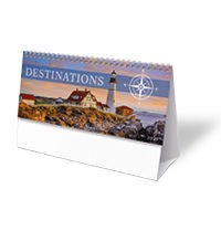 Destinations Desk Calendar