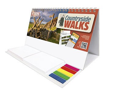 Countryside Walks Note Station Desk Calendar