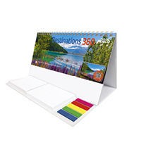 Destinations360 Note Station Desk Calendar