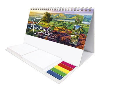 Rural Britain Note Station Desk Calendar 