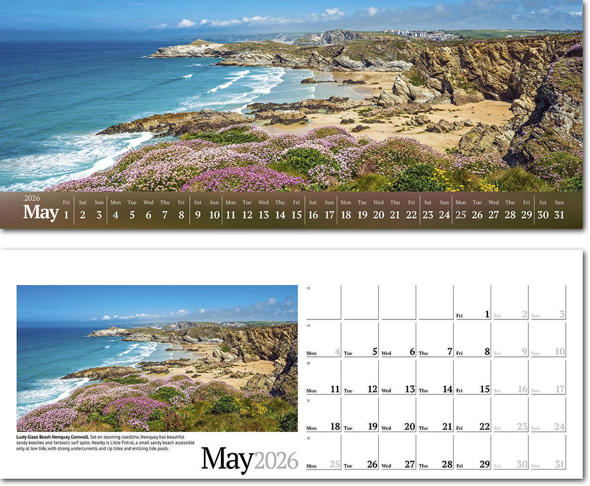 Wild Britain Desk Calendar