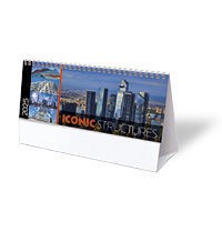 Iconic Structures Desk Calendar