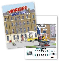 Working Wind-Ups Wall Calendar