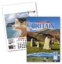 Discover Britain Wall Calendar