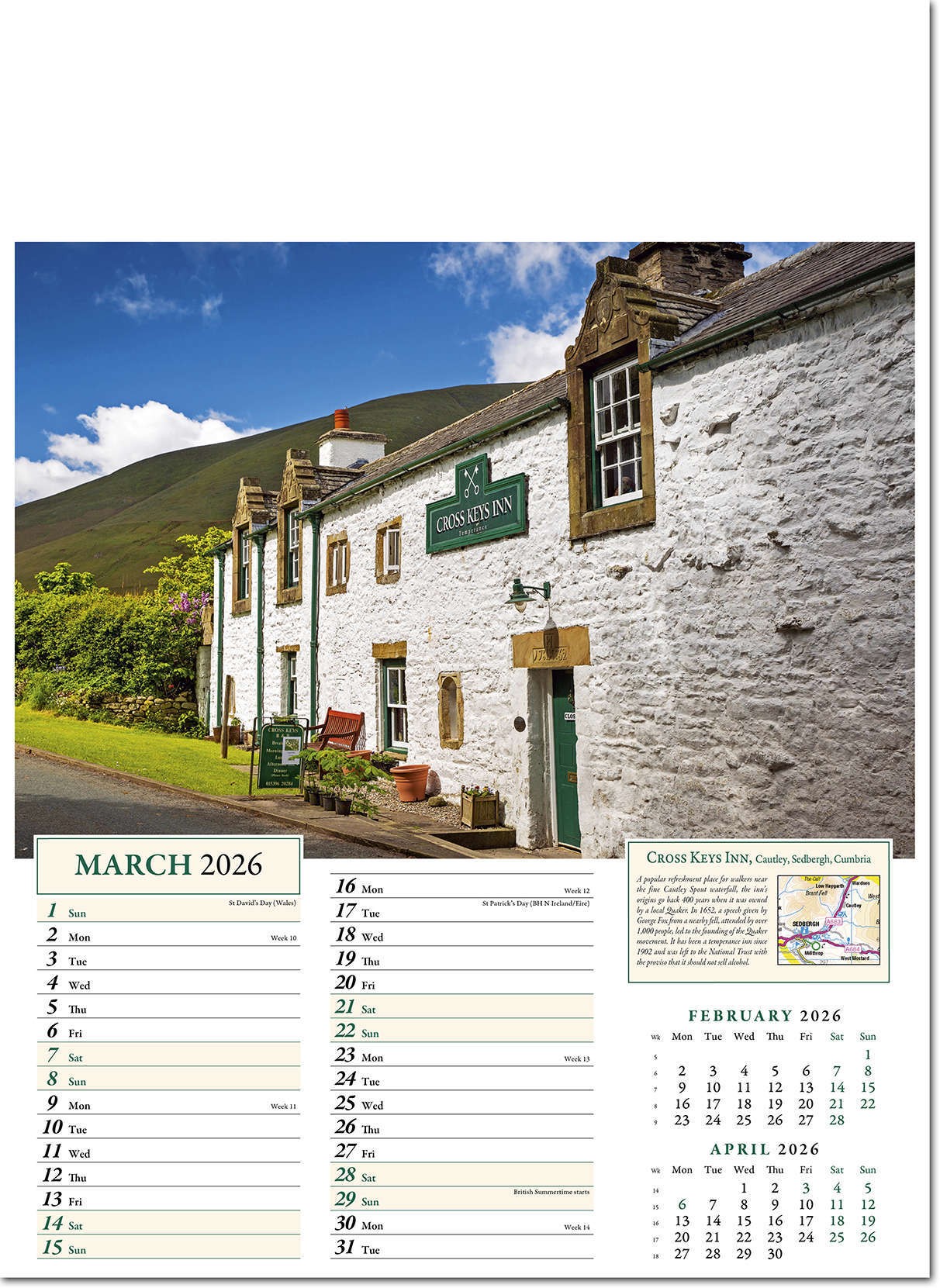 Olde Worlde Inns Calendar