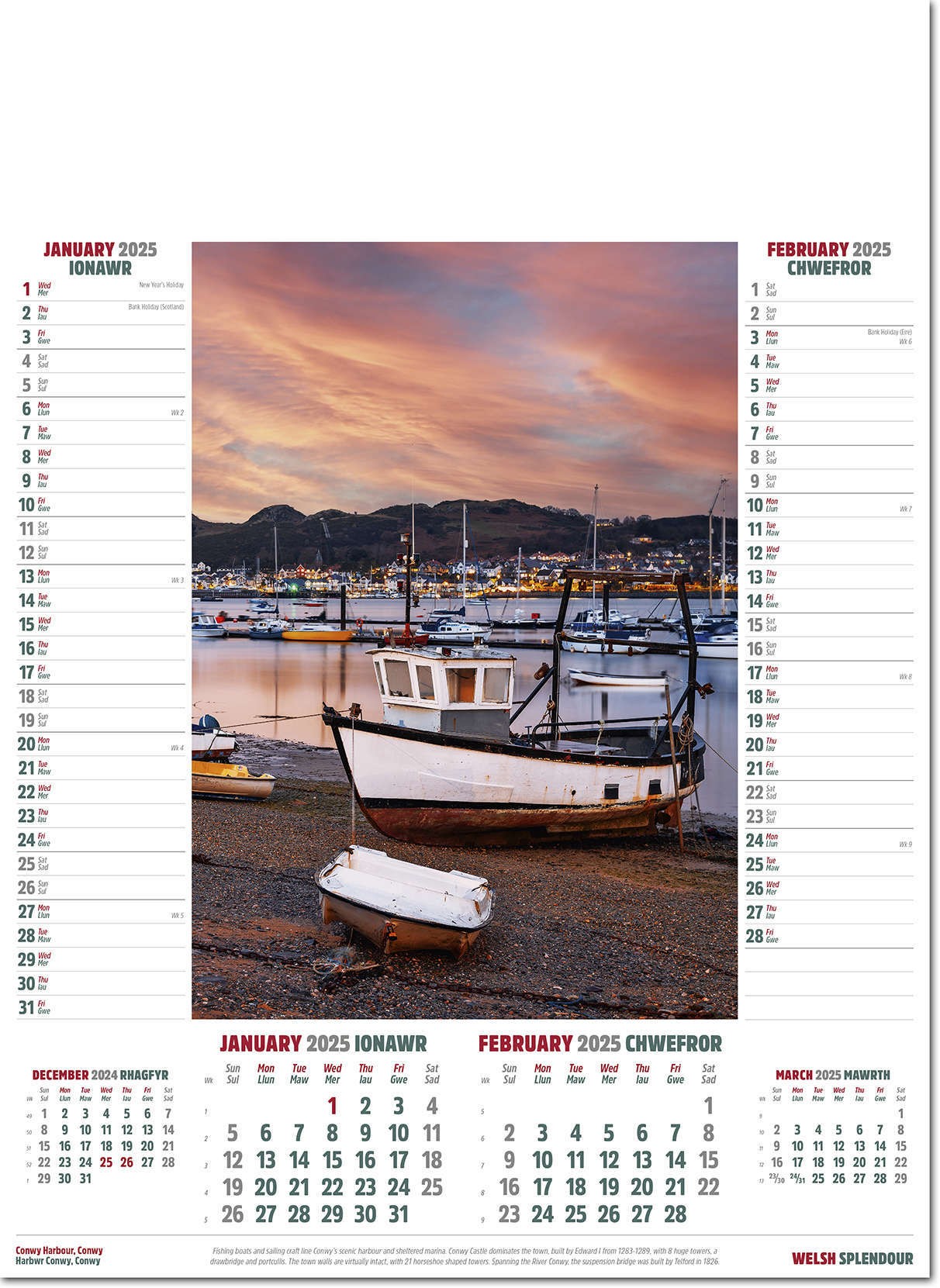 Welsh Splendour Calendar