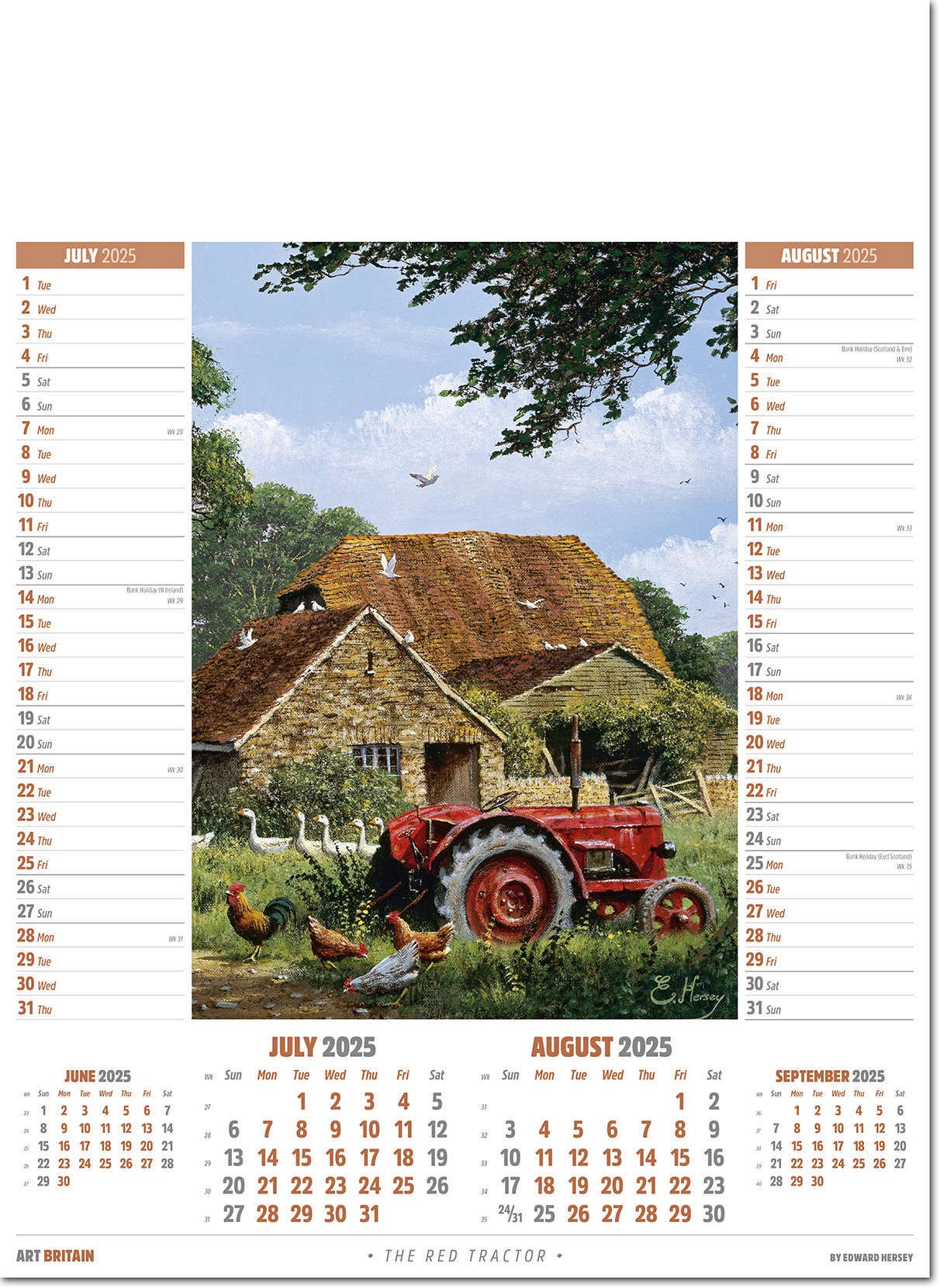 Art Britain Calendar