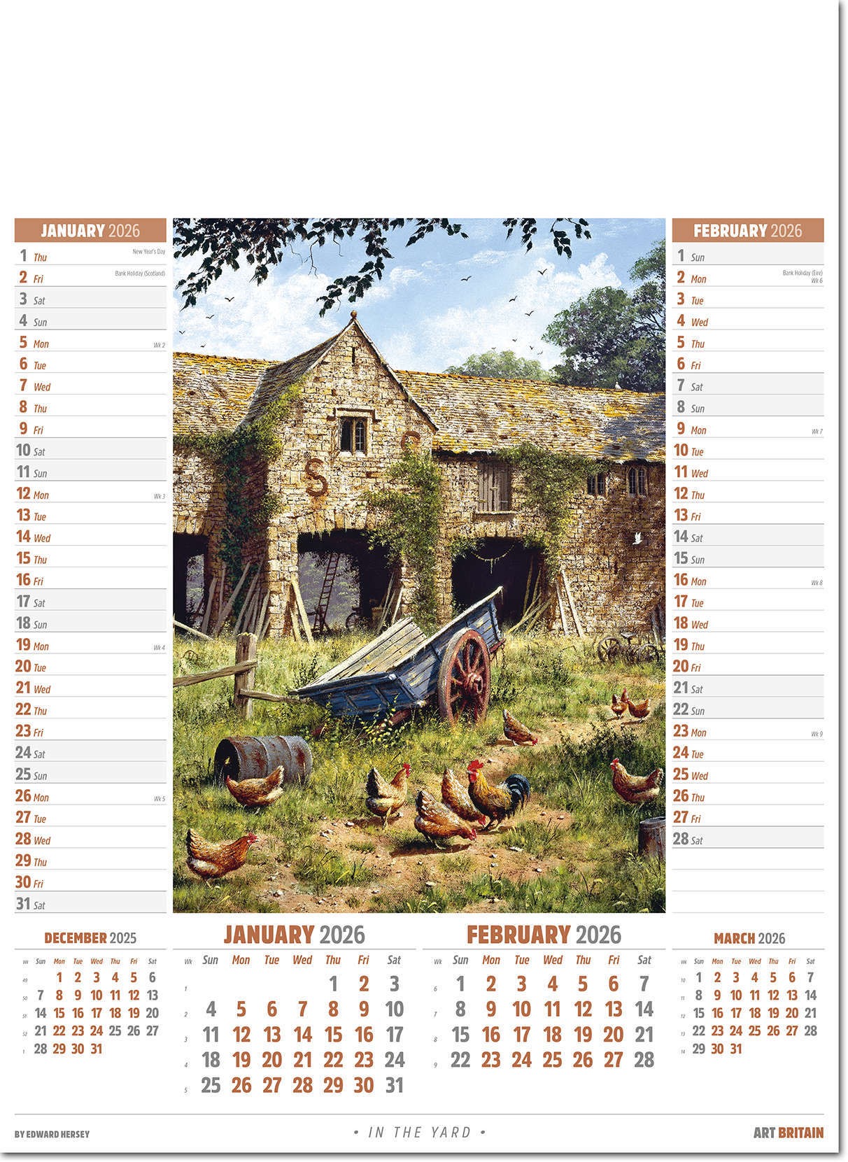 Art Britain Calendar