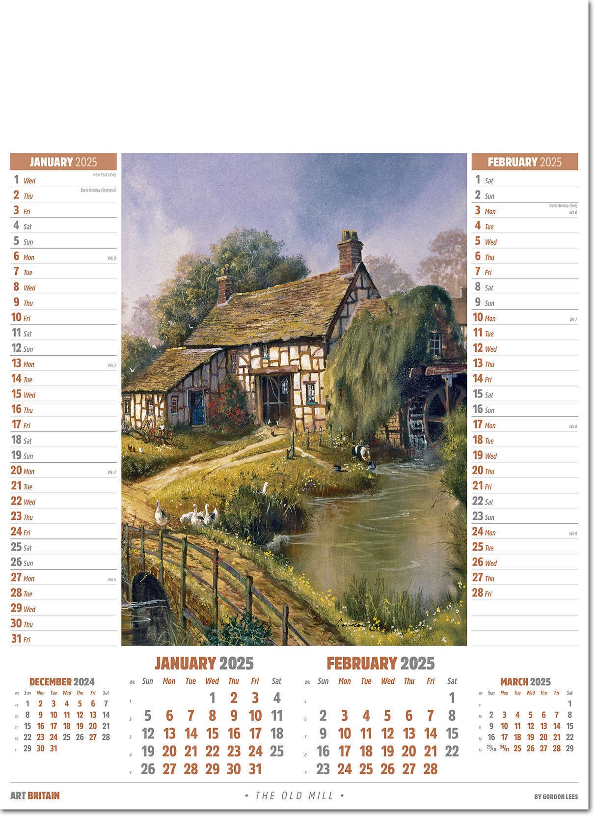 Art Britain Calendar