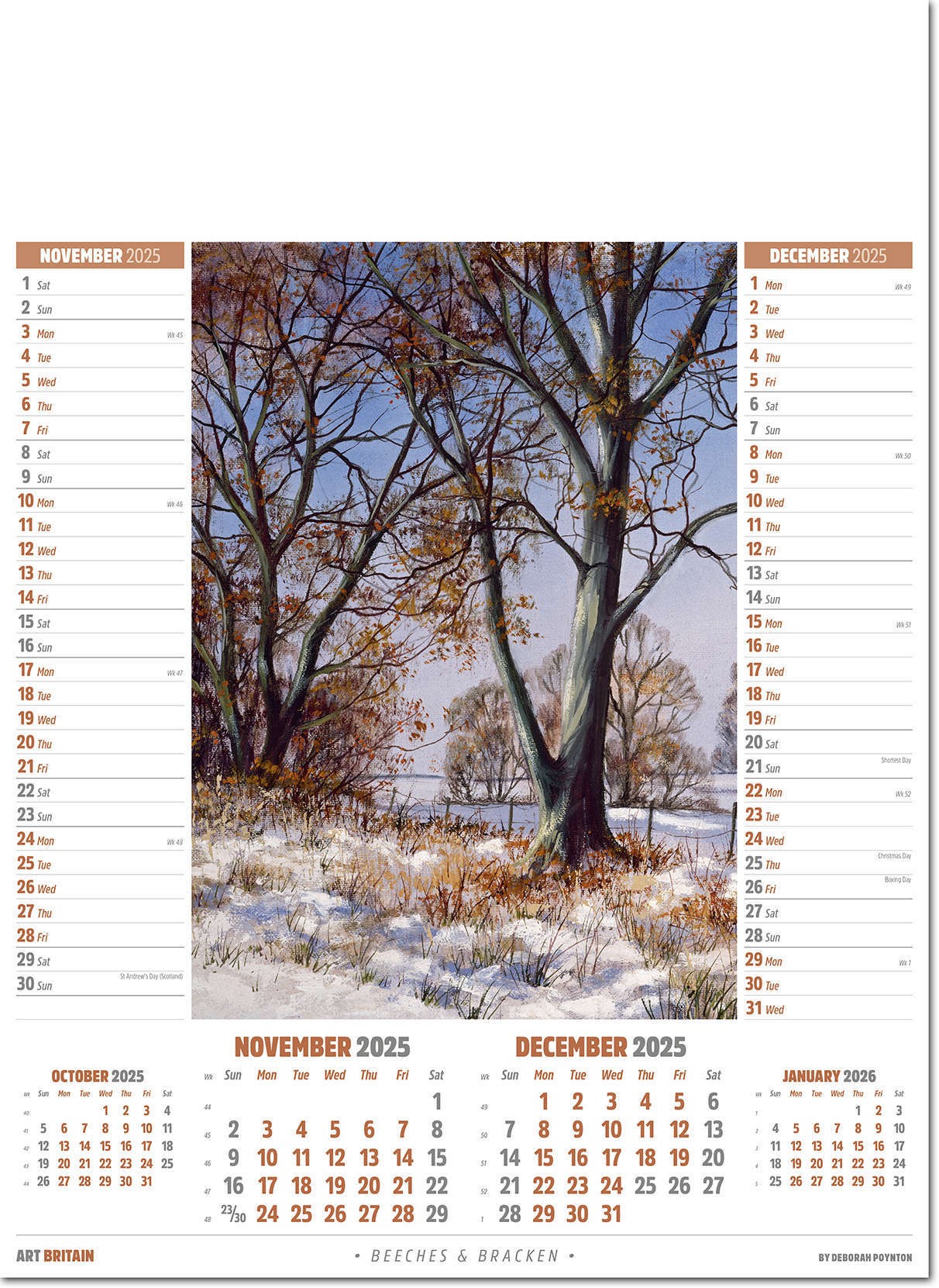 Art Britain Calendar