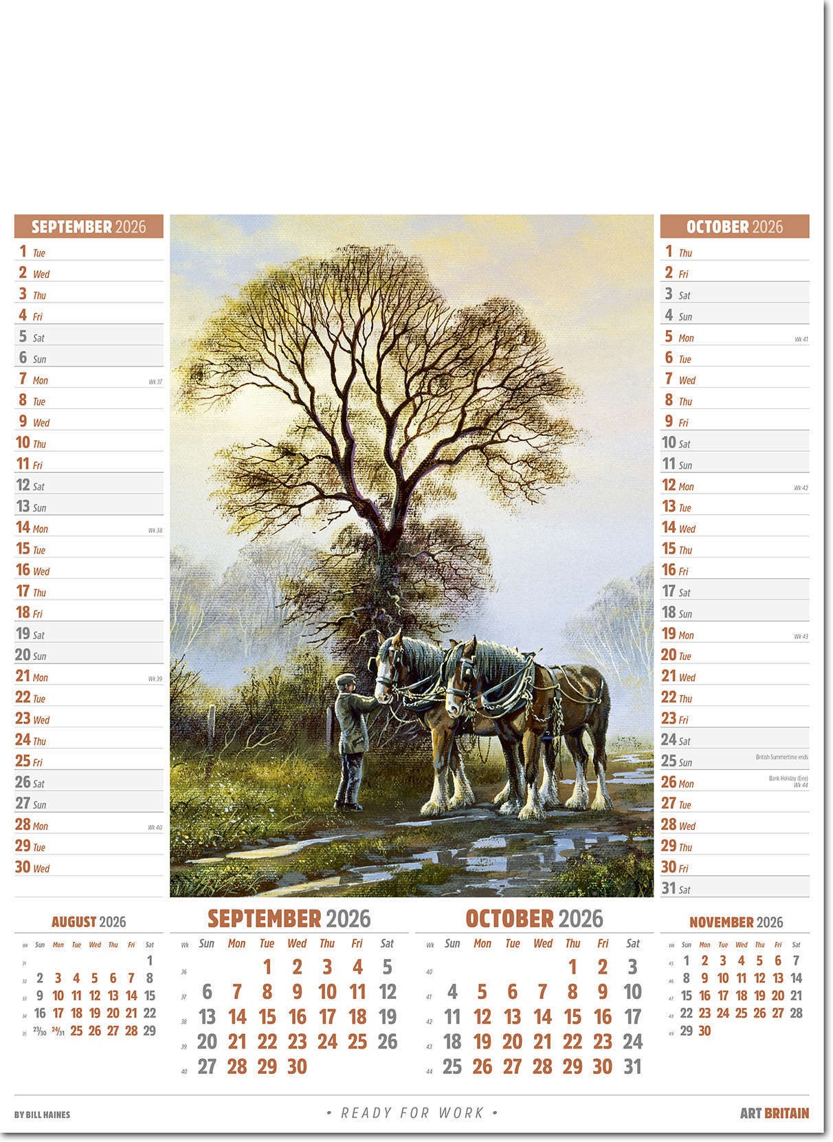 Art Britain Calendar