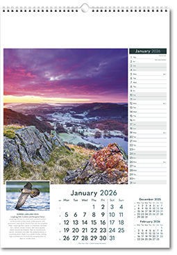 Rural Britain Wall Calendar