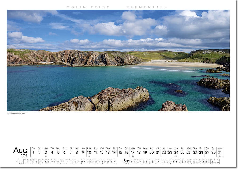 Colin Prior Elementals Wall Calendar