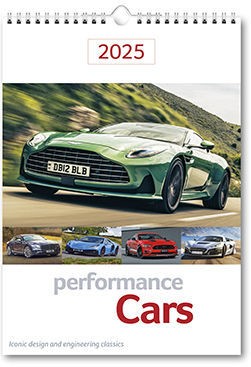 Performance Cars Wall Calendar