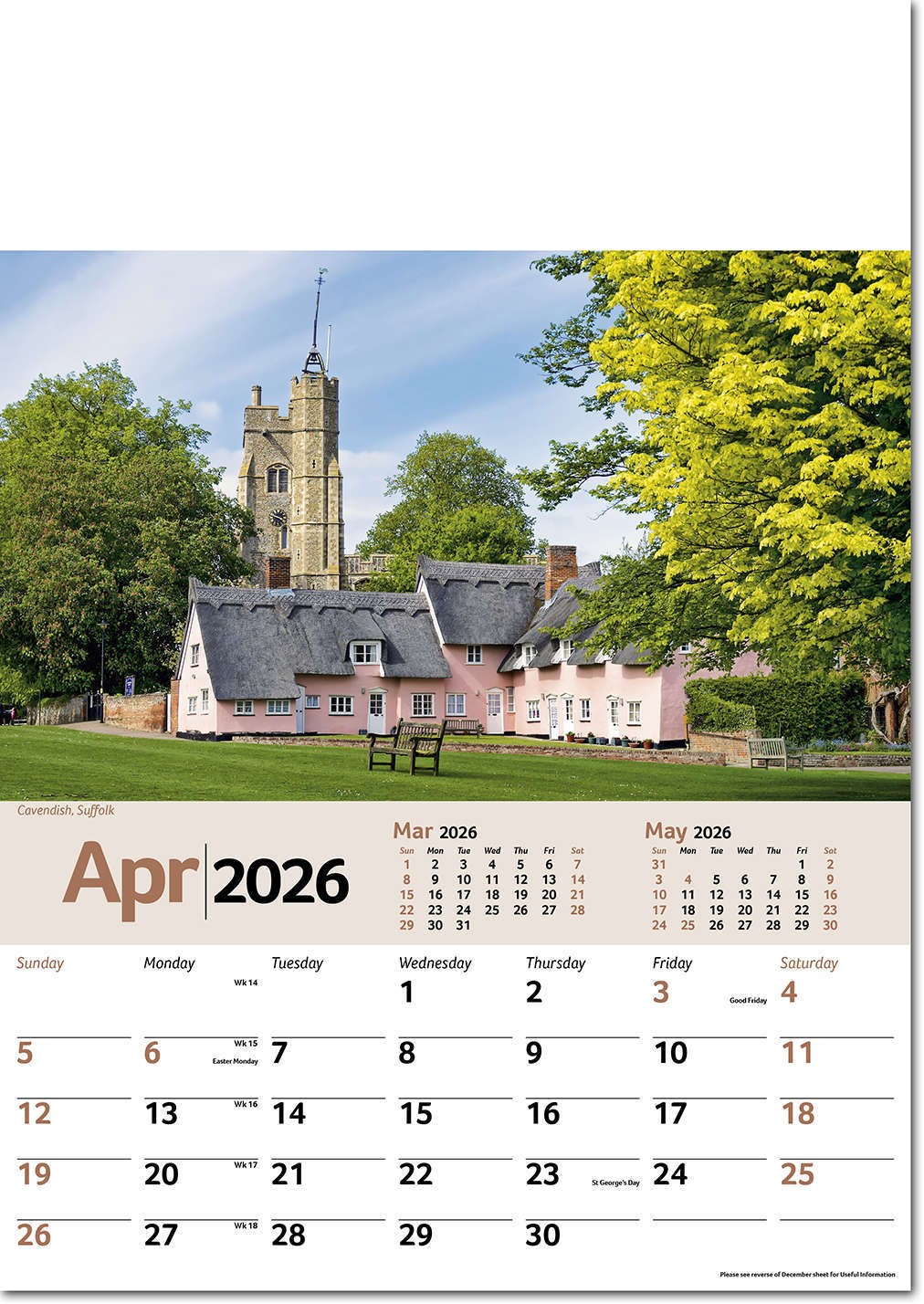 Scenic Memo Calendar