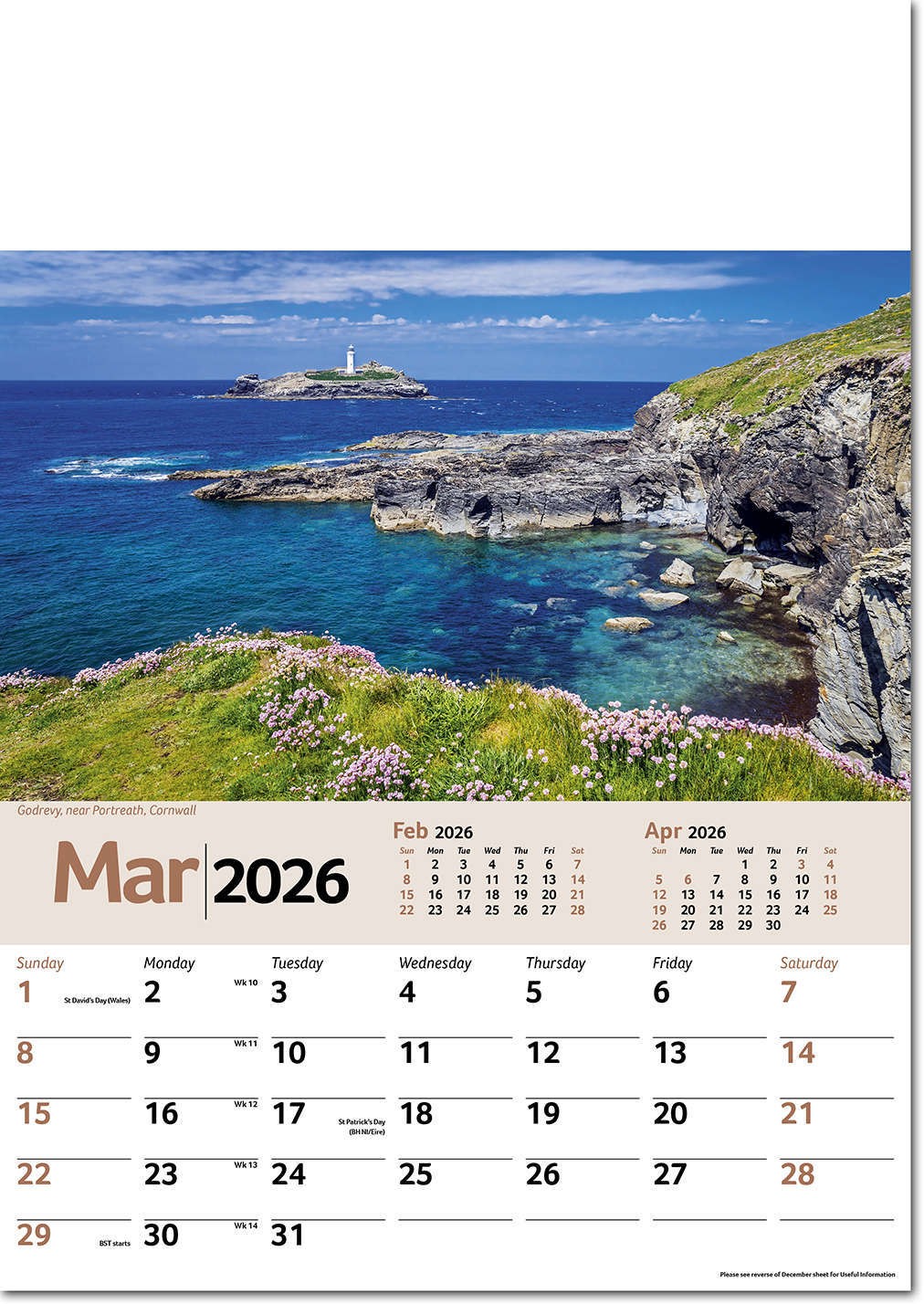 Scenic Memo Calendar