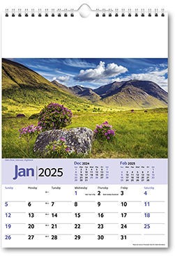 Pride of Scotland Calendar