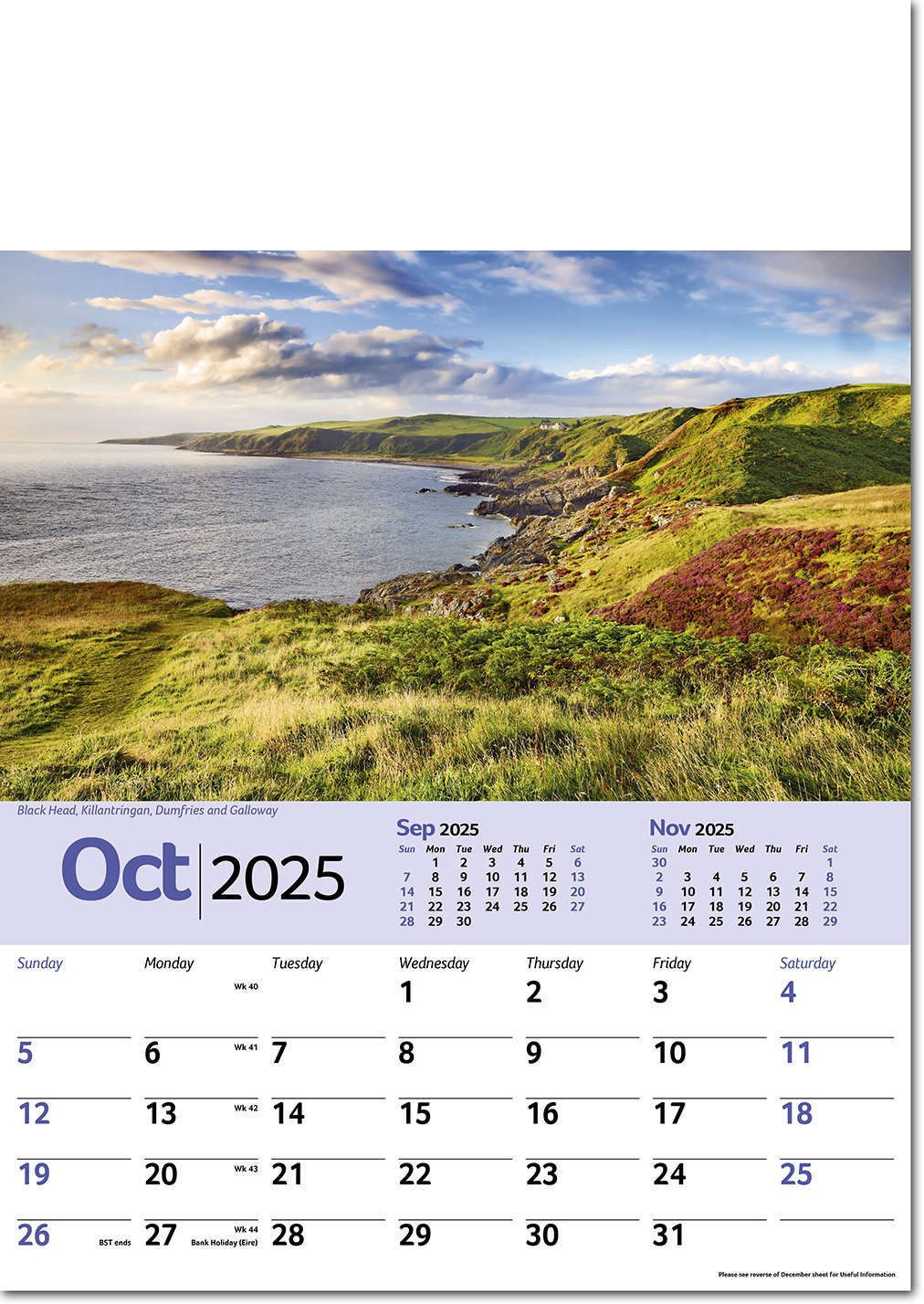 Pride of Scotland Calendar